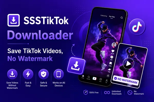 SSSTikTok Downloader – Save TikTok Videos, No Watermark